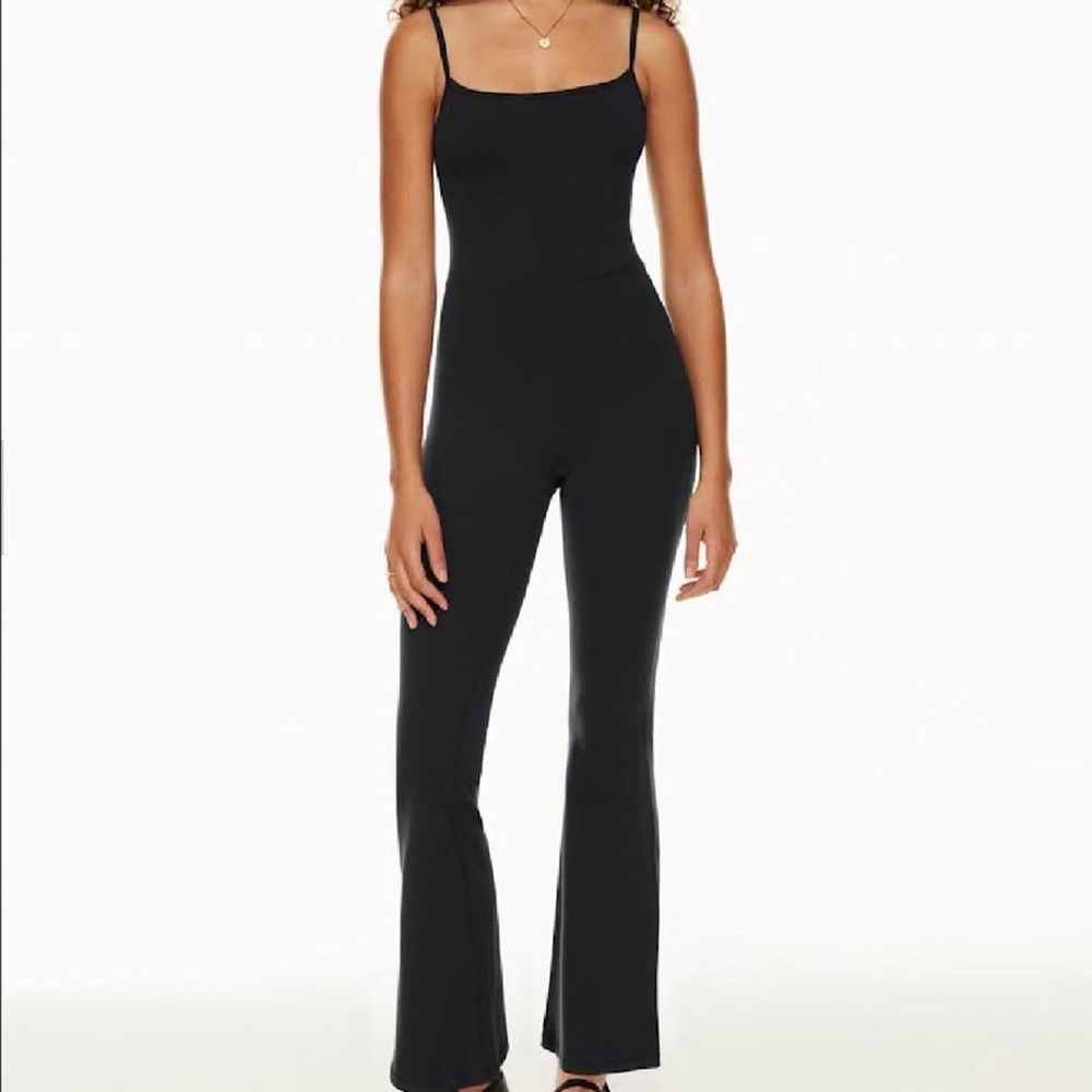 Wilfred Black Flare Jumpsuit